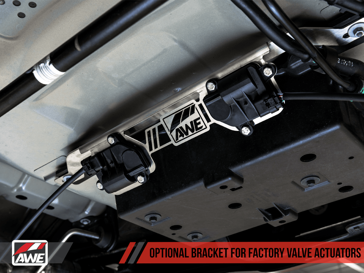 AWE Valve Motor Bracket | 2018+ Mustang GT with Active Valve Performance Exhaust