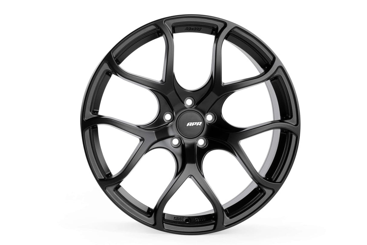 APR A01 20" 5x112 Satin Black Flow Formed Wheel