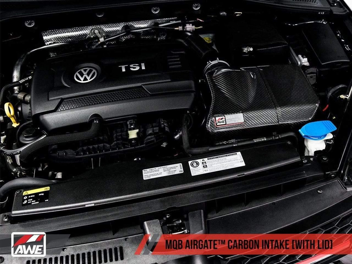 AWE Tuning AirGate Carbon Intake - Audi | VW | MQB (w/ Lid)