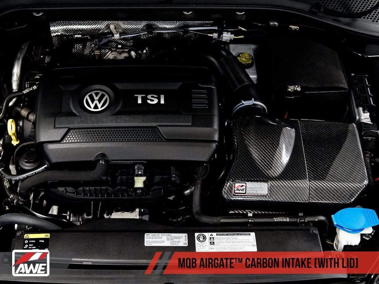 AWE Tuning AirGate Carbon Intake - Audi | VW | MQB (w/ Lid)