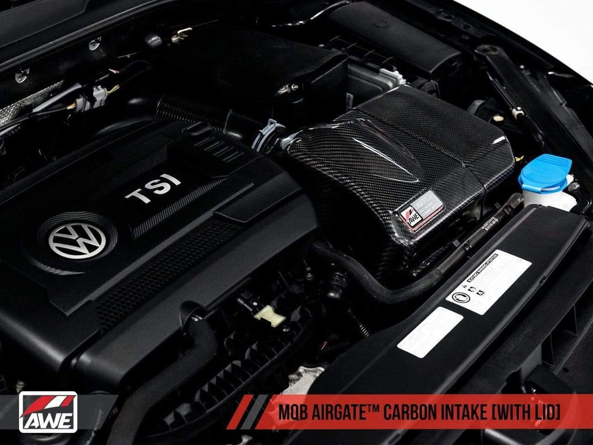 AWE Tuning AirGate Carbon Intake - Audi | VW | MQB (w/ Lid)