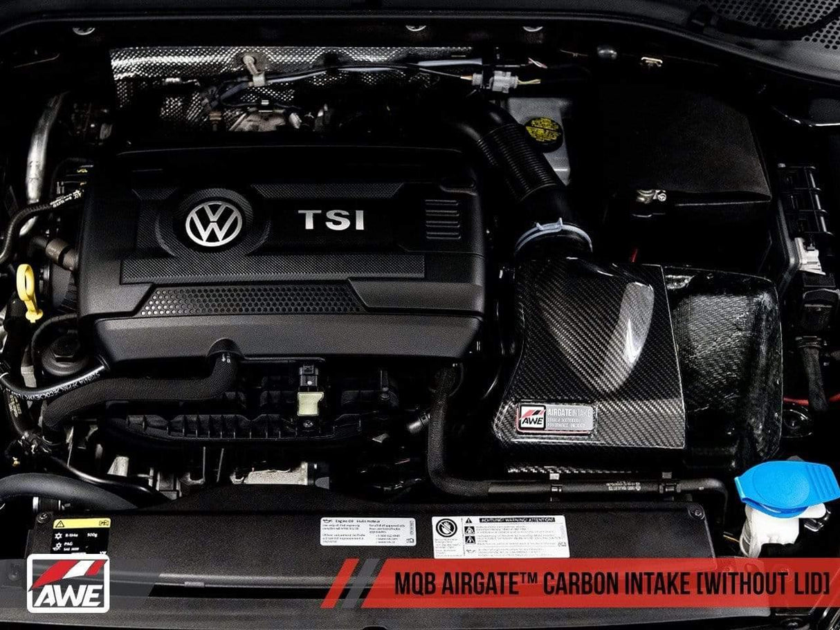 AWE Tuning AirGate Carbon Intake - Audi | VW | MQB (w/ Lid)