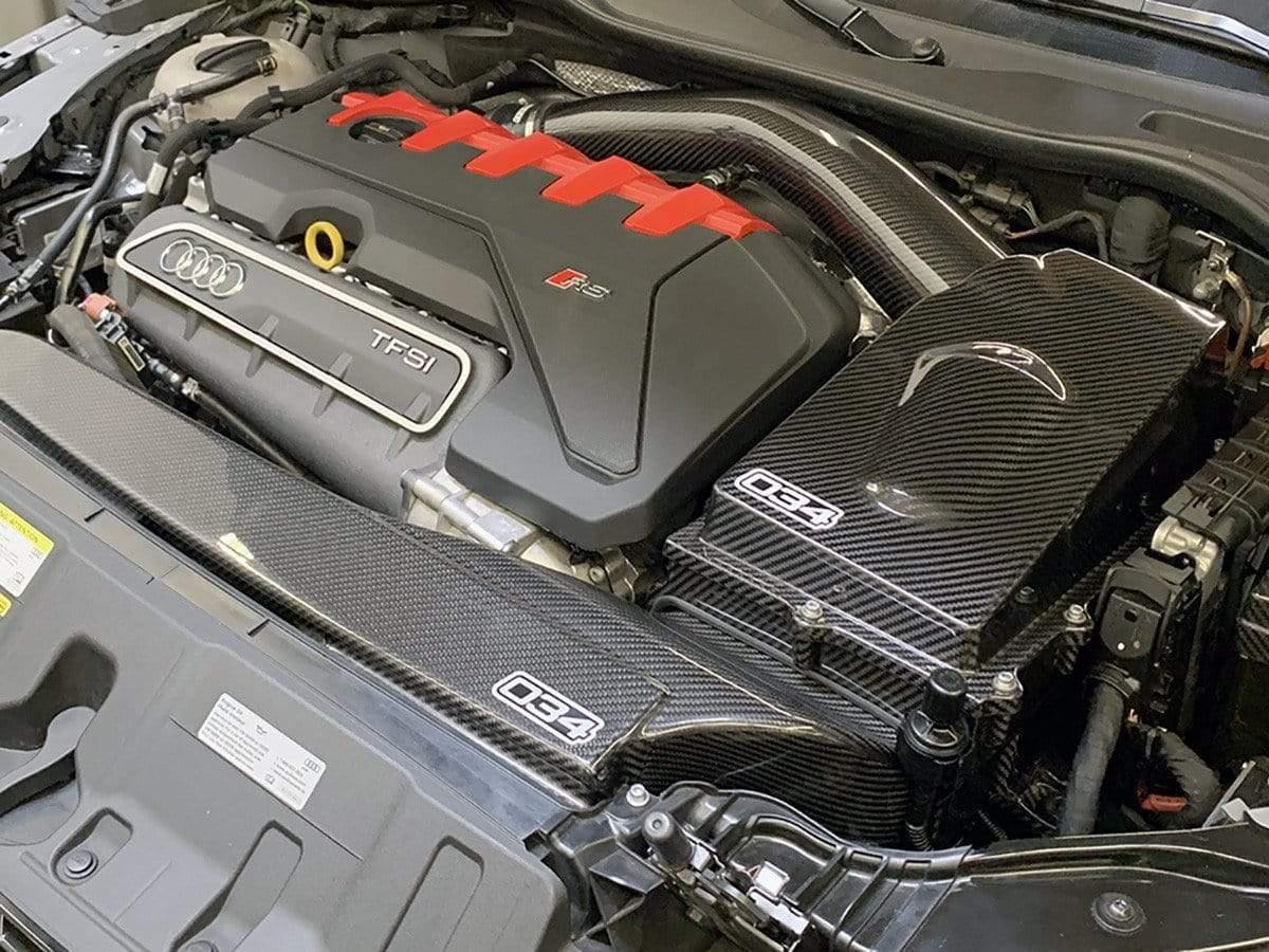 034Motorsport Carbon Fiber Closed-Top Intake Bundle | Audi TT-RS/RS3 2.5 TFSI Evo
