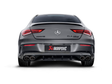Akrapovic Evolution Line Cat Back (Titanium) w/ Carbon Fiber Tips - Mercedes AMG CLA 45 / 45 S (C118)