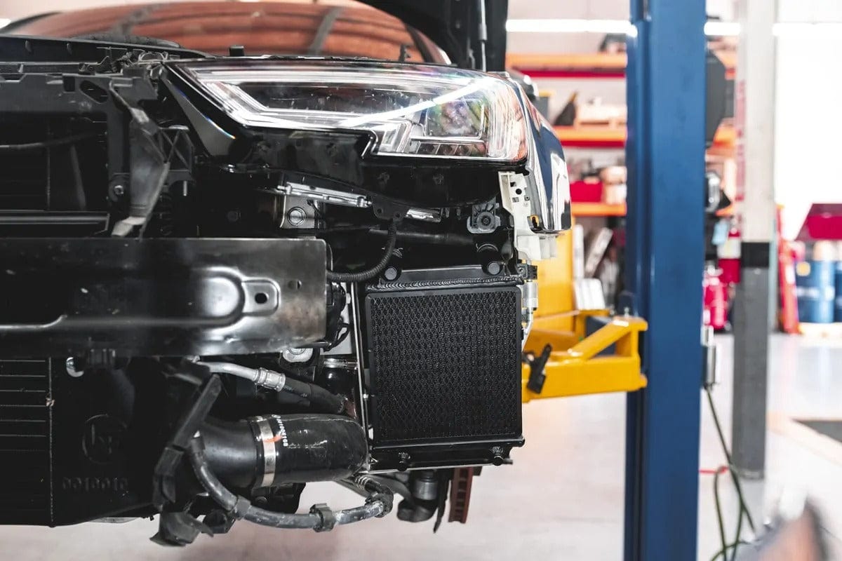 034 Motorsport Auxiliary Side Mount Radiator Upgrade Kit - Audi / 3.0T / B9 / B9.5 / S4 / S5