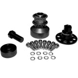 034Motorsport 1-Piece, Pinned & Unpinned Crank Hub w/ Crank Bolt Capture Plate - BMW N55 & S55