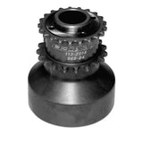 034Motorsport 1-Piece, Pinned & Unpinned Crank Hub w/ Crank Bolt Capture Plate - BMW N55 & S55