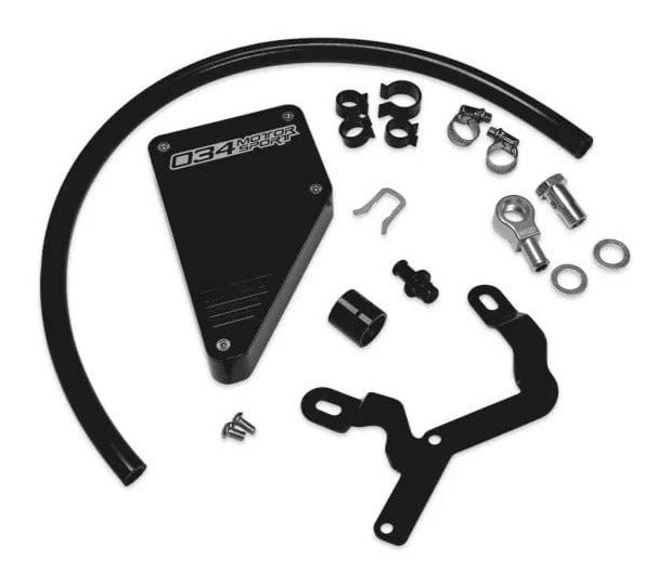 034 Motorsport Billet Aluminum DSG Breather Catch Can Kit - Audi 8V/8V.5 A3/S3