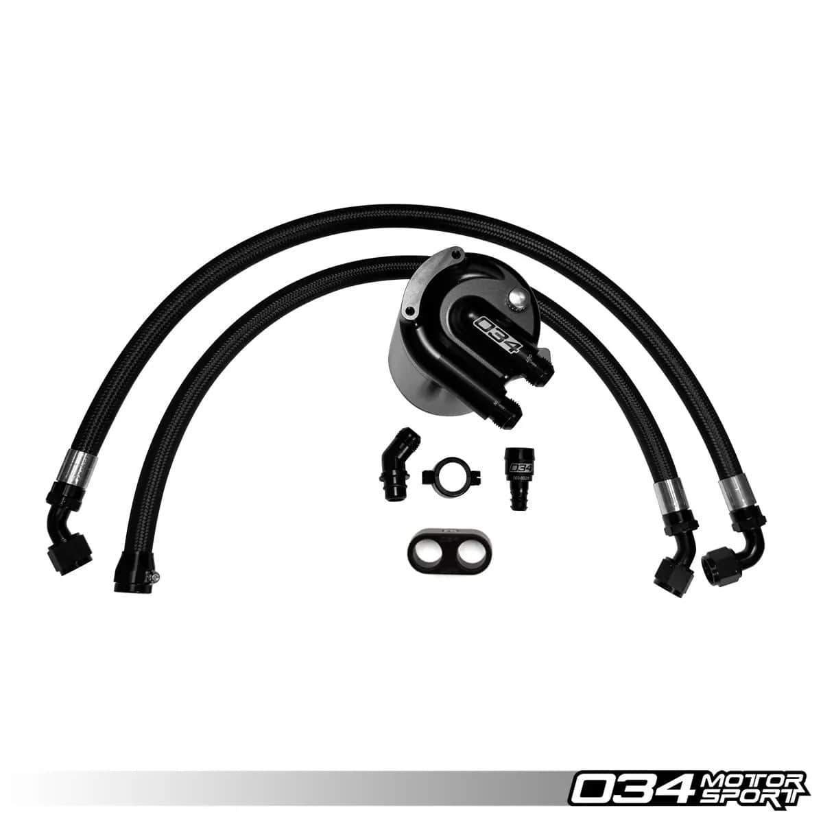 034Motorsport Billet Catch Can Kit - VW/Audi / MK8 / GTI / 8Y / A3 / S3