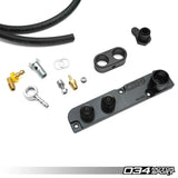 034 Motorsports Catch Can Kit, Billet, B7 Audi A4 EA113 2.0T FSI