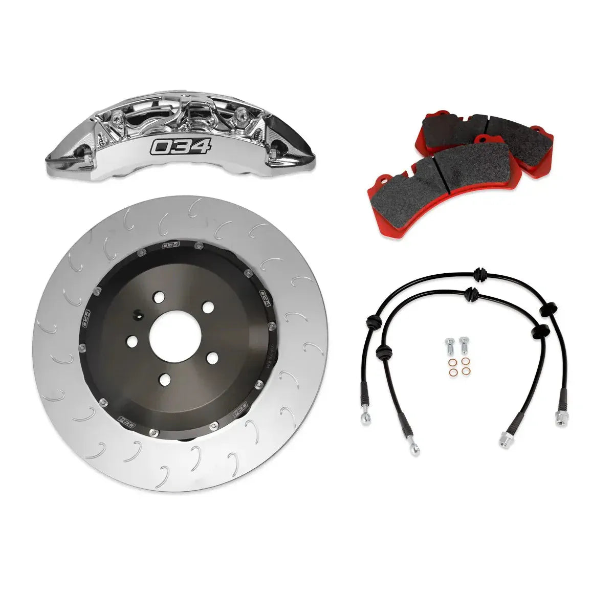 034Motorsport RS+ Big Brake Package - Audi / B8 / B8.5 / A4 / S4 / RS4 / A5 / S5 / RS5 / Q5 / SQ5