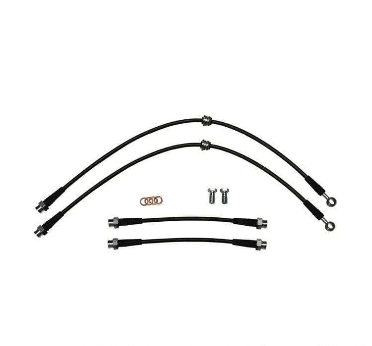 034Motorsport Stainless Steel Braided Brake Line Kit - VW/Audi / 8P A3 / MkV / MkVI / Rabbit / GTI / Jetta / GLI