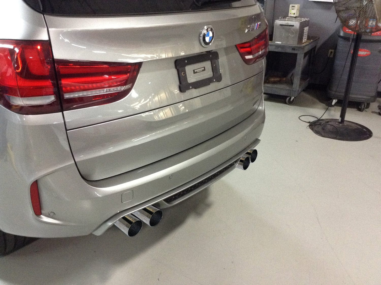 Dinan Free Flow Axle-Back Exhaust (Polished Tips) - 2015-2019 BMW X5M/X6M