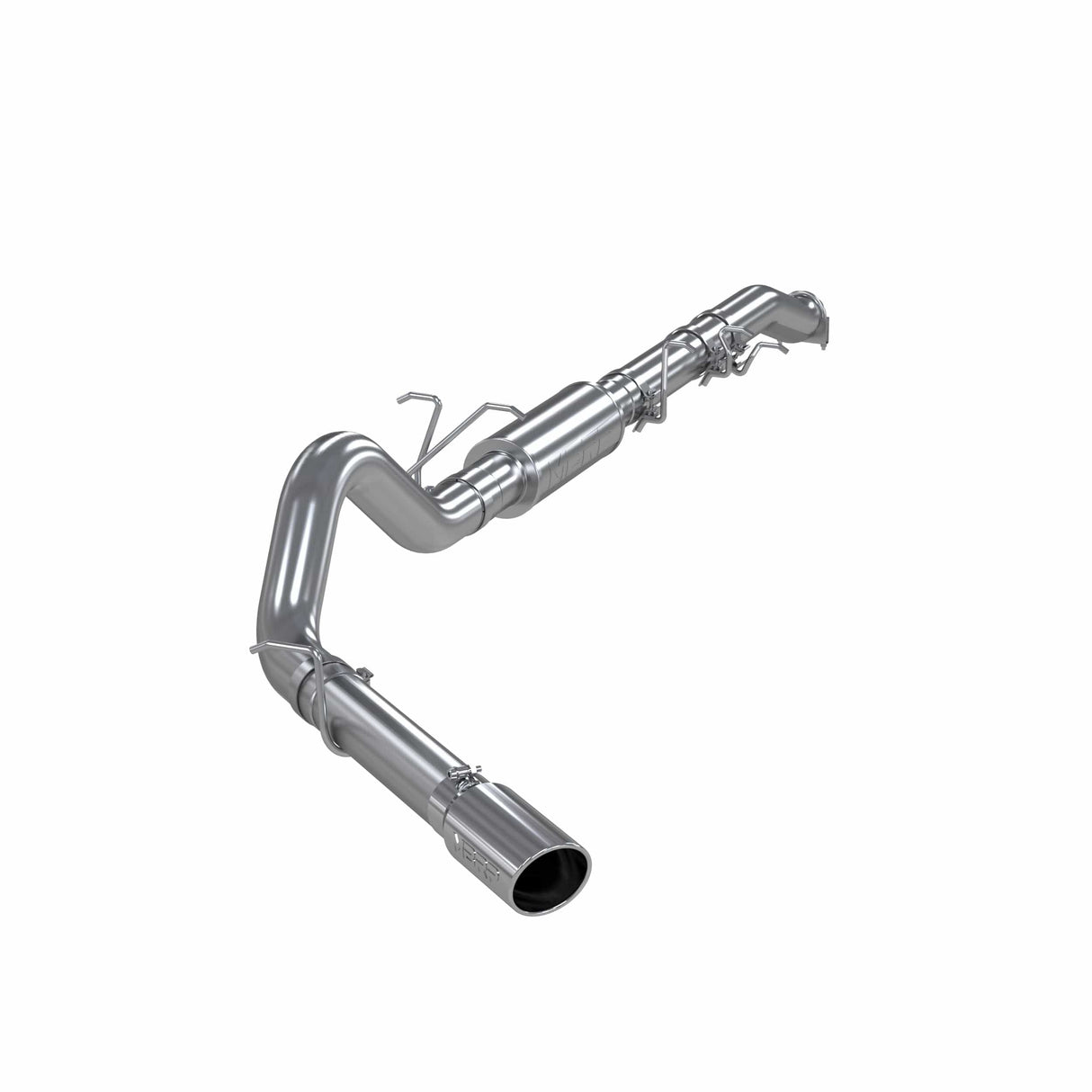 MBRP 2003-2007 Ford F-250/350 6.0L EC/CC Cat Back Single Side (Stock Cat) (T409)