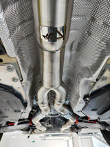 MAD US G8x M3 M4 S58 Resonated Single Midpipe (Brace Included)