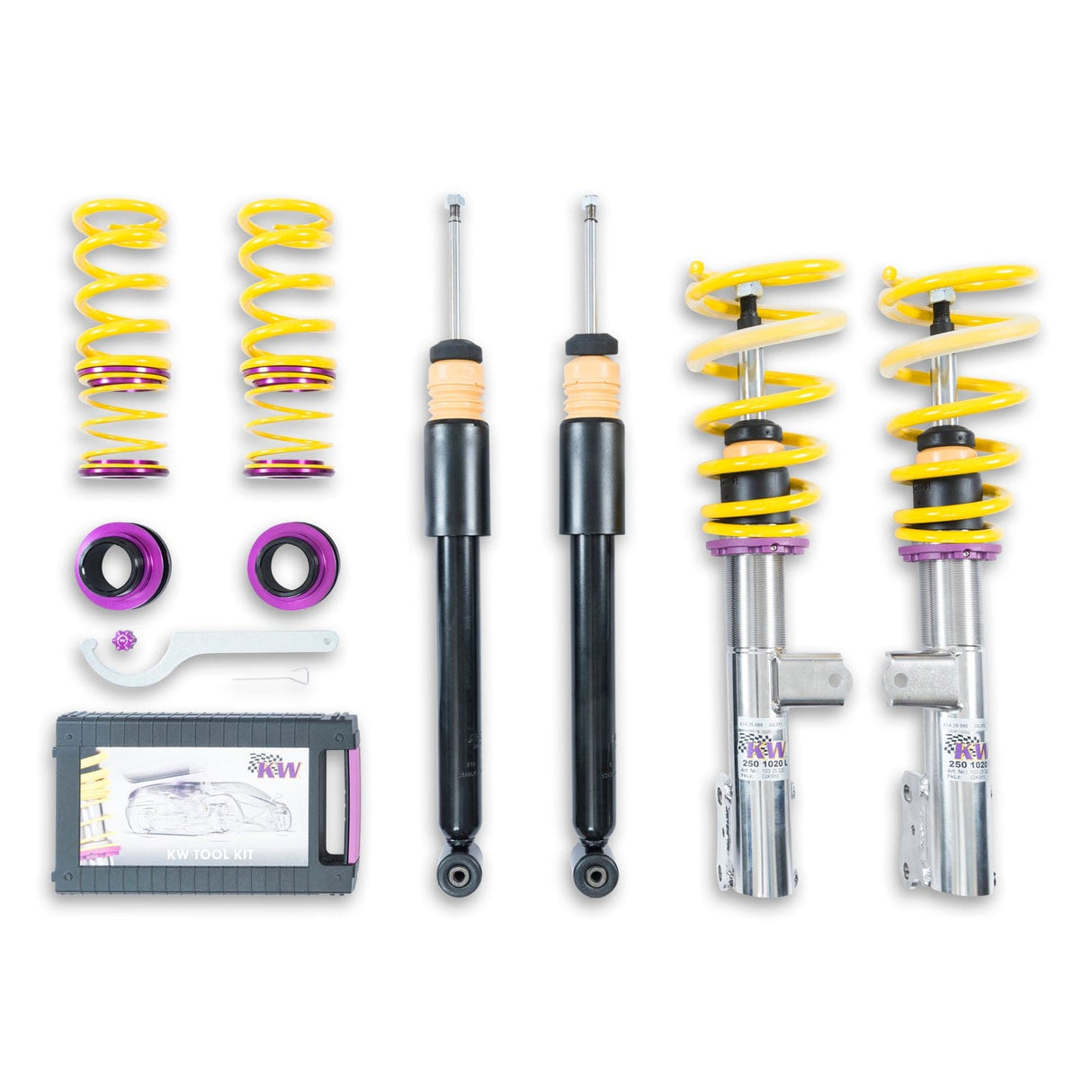 KW V1 Coilover Kit - Mercedes CLA 250; 4MATIC (AWD)