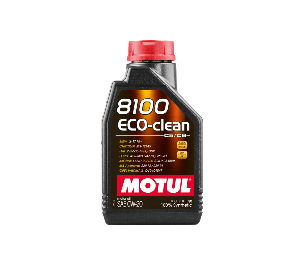 Motul 8100 ECO-CLEAN 0W-20 Full Synthetic (1L)