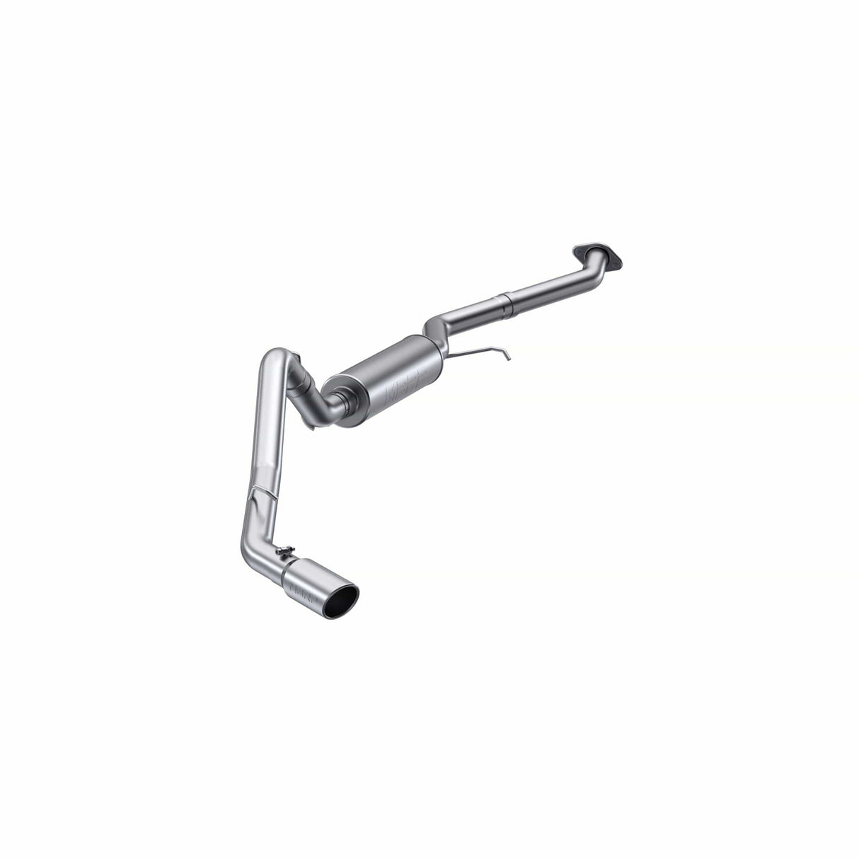 MBRP 2003-2007 Chev/GMC 1500 Classic 4.8/5.3L EC/CC-SB Cat Back Single Side (Aluminum)