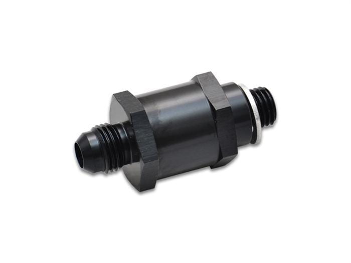 Vibrant Fuel Pump Check Valve -6AN Male Flare to 12x1.5