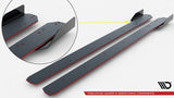 Maxton Design Street Pro Side Skirts Diffusers + Flaps BMW 2 Coupe M-Pack / M240I G42
