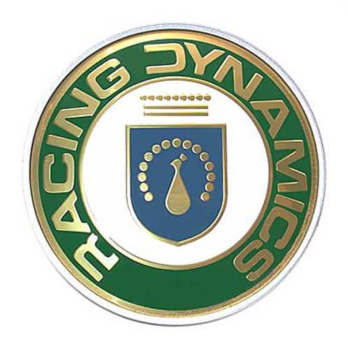 Racing Dynamics Road Wheel Center Cap With Racing Dynamics Logo, 65Mm; 17 Rgs Wheels