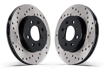 Front (300x22mm) Stoptech Cross Drilled Rotors - E46 325i/328i | Z3 3.0i | Z4 3.0i
