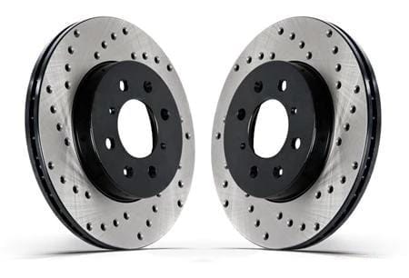 Stoptech Rear Cross Drilled Rotors - E30 325iX (258x10mm) (NLA)
