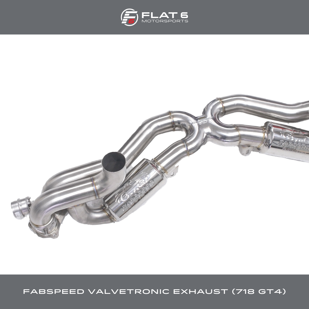 Fabspeed Valvetronic X-Pipe Exhaust System (718 GT4)