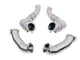 Racing Dynamics Catted Downpipes w/HS - BMW / F9X / M5 / M8 / X5M / X6M