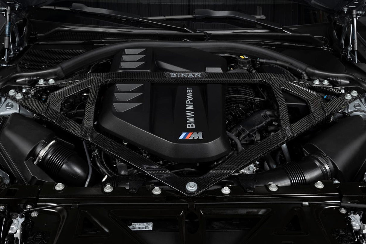 Dinan Carbon Fiber Strut Tower Brace - BMW / G80 / G82 / G83 / G87 / M2 / M3 / M4