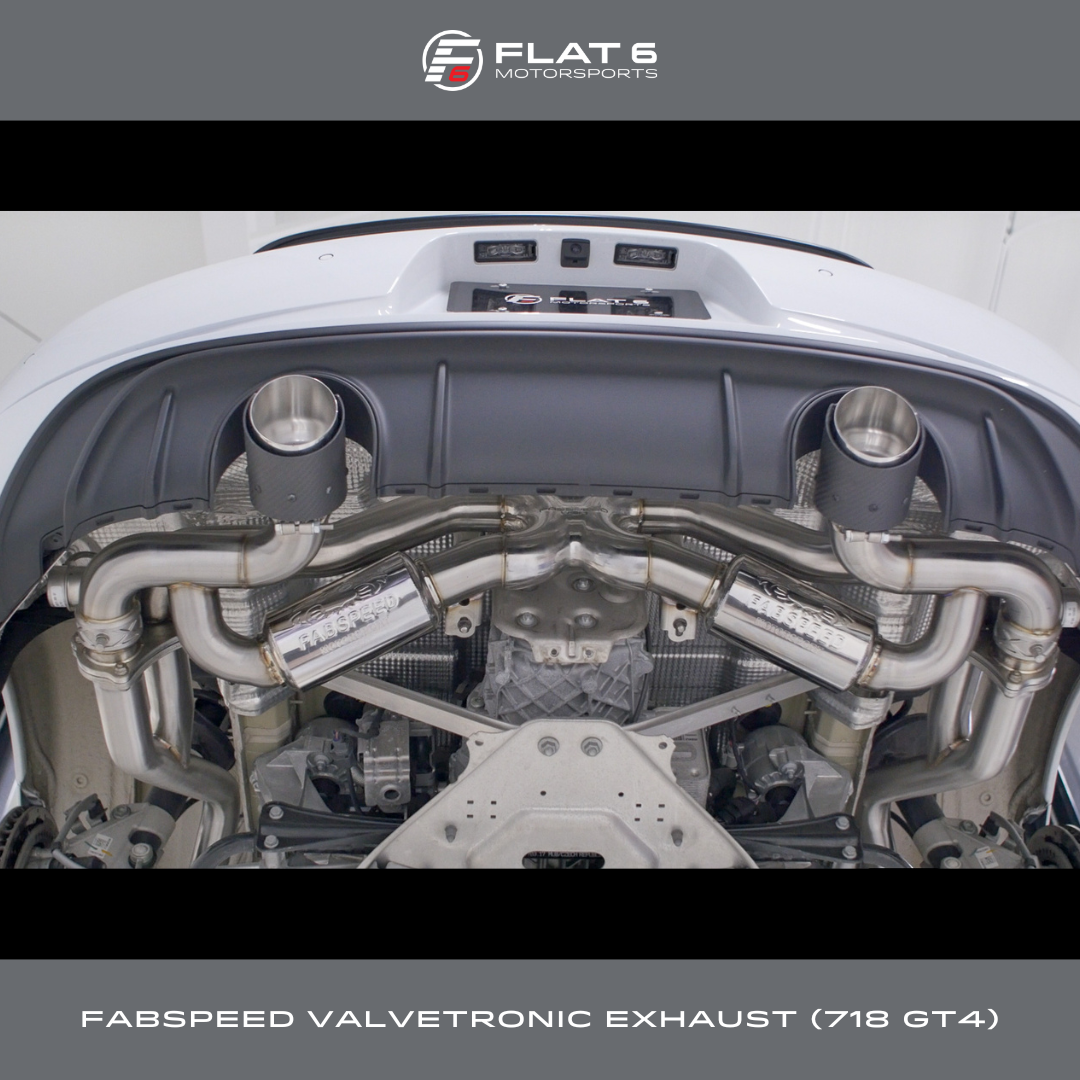 Fabspeed Valvetronic X-Pipe Exhaust System (718 GT4)