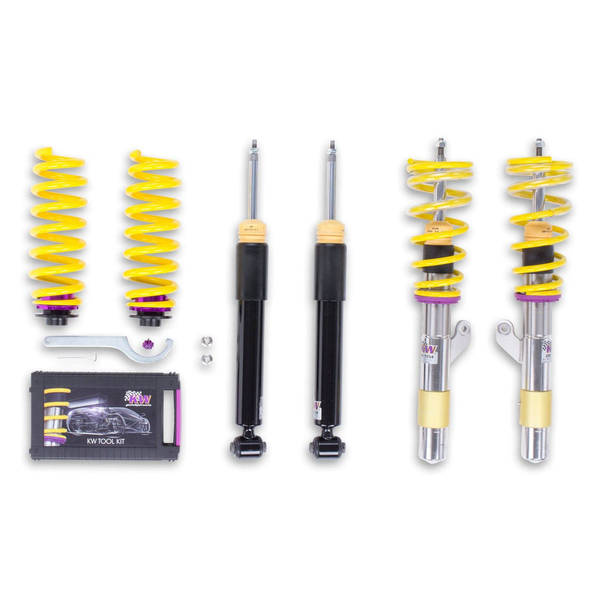 KW Suspensions KW V2 Coilover Kit - BMW 3series F30, 4series F32, 2WD w/o EDC