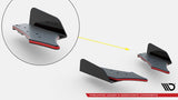 Maxton Design Street Pro Rear Side Splitter & Flaps - Audi / 8Y / RS3