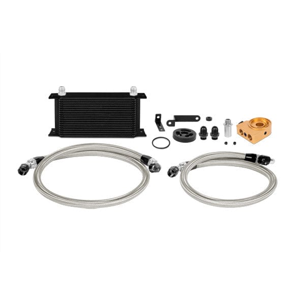 Mishimoto Subaru WRX Thermostatic Oil Cooler Kit, 2008+, Black