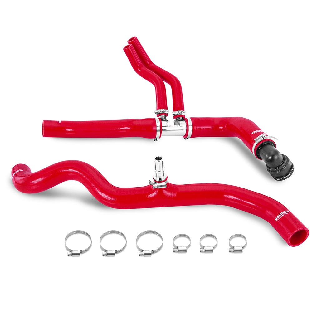 Mishimoto Silicone Coolant Hose Kit, Fits 2018-2019 Ford Expedition 3.5L EcoBoost, Red