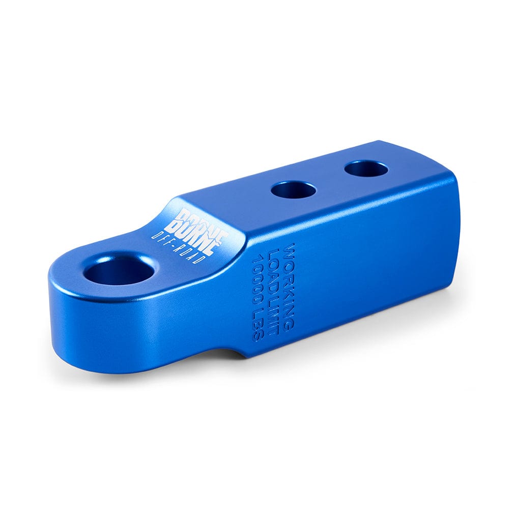 Mishimoto Borne Off-Road 2" Hitch Receiver Shackle Mount, Blue