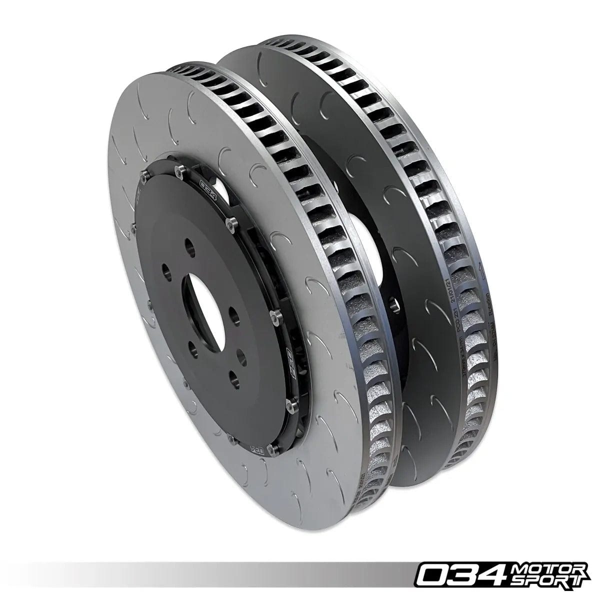 034Motorsport 2-Piece Floating Front Brake Rotor Upgrade Kit - Audi 8S TT-RS