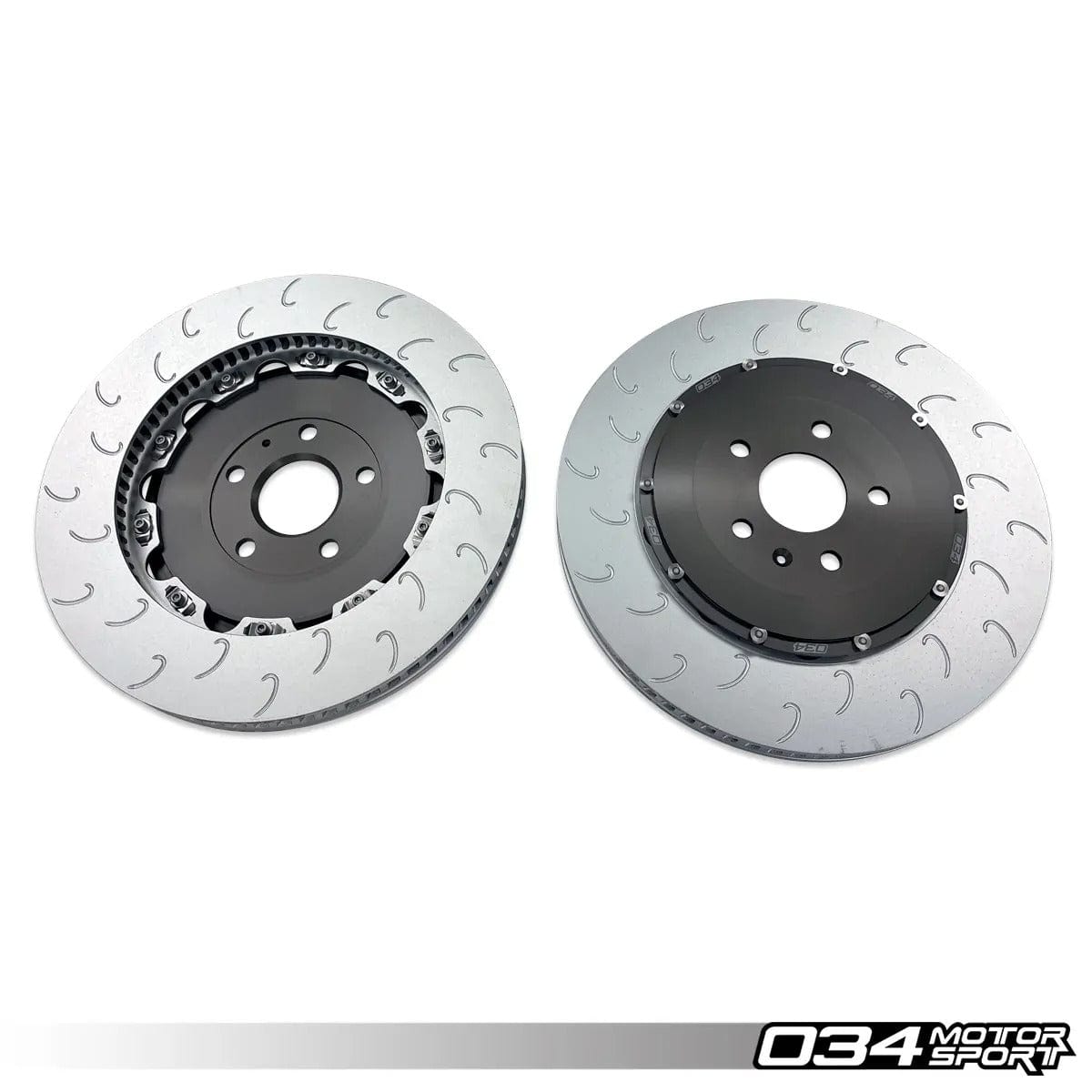 034Motorsport 2-Piece Floating Front Brake Rotor Upgrade Kit - Audi 8S TT-RS