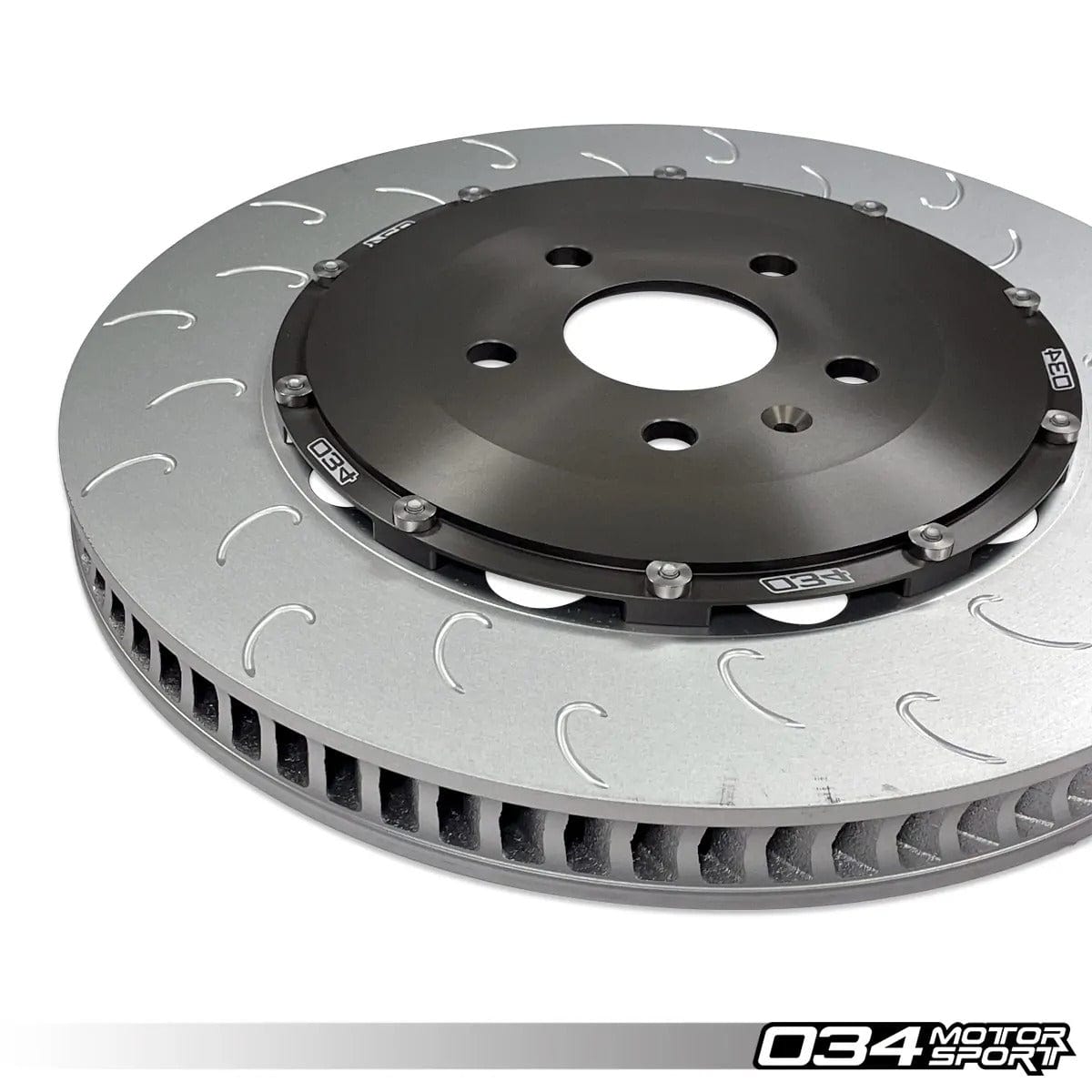 034Motorsport 2-Piece Floating Front Brake Rotor Upgrade Kit - Audi 8S TT-RS