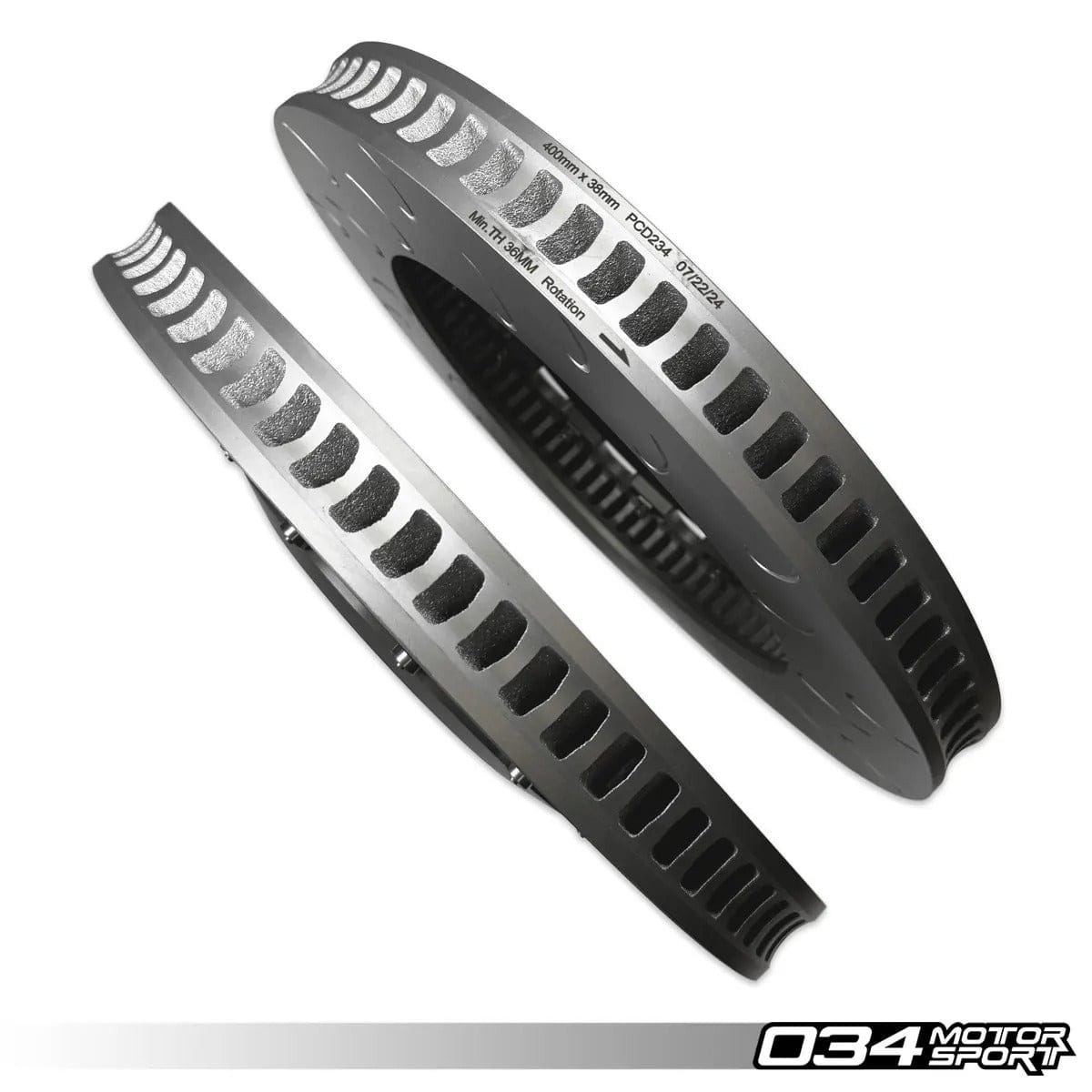 034Motorsport 2-Piece Floating Front Brake Rotor Upgrade Kit - Audi / 4M / 4M.5 / SQ7 / SQ8