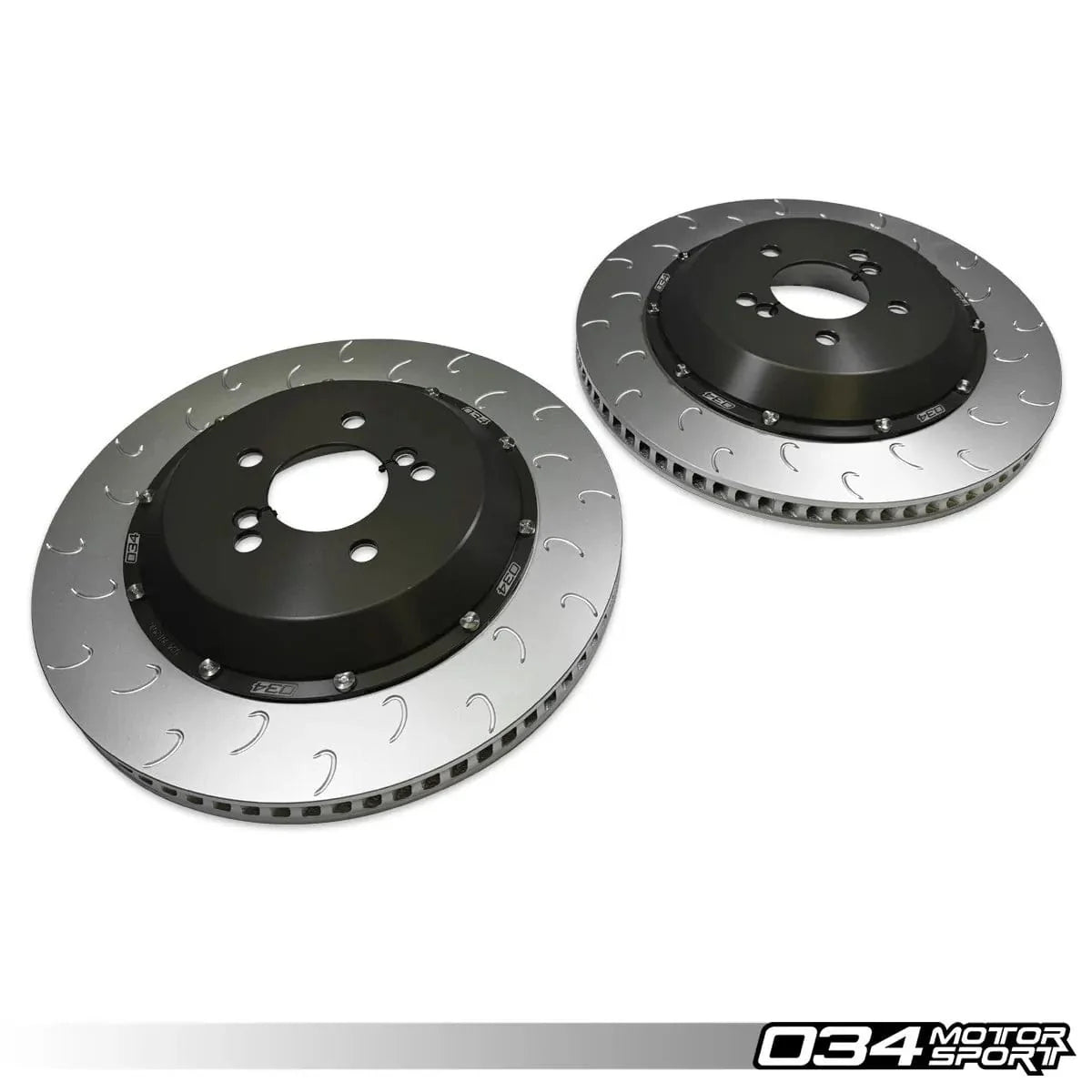 034 Motorsport 2-Piece Floating Rear Brake Rotor Upgrade Kit - BMW F8X / M3 / M4 / M2 Competition