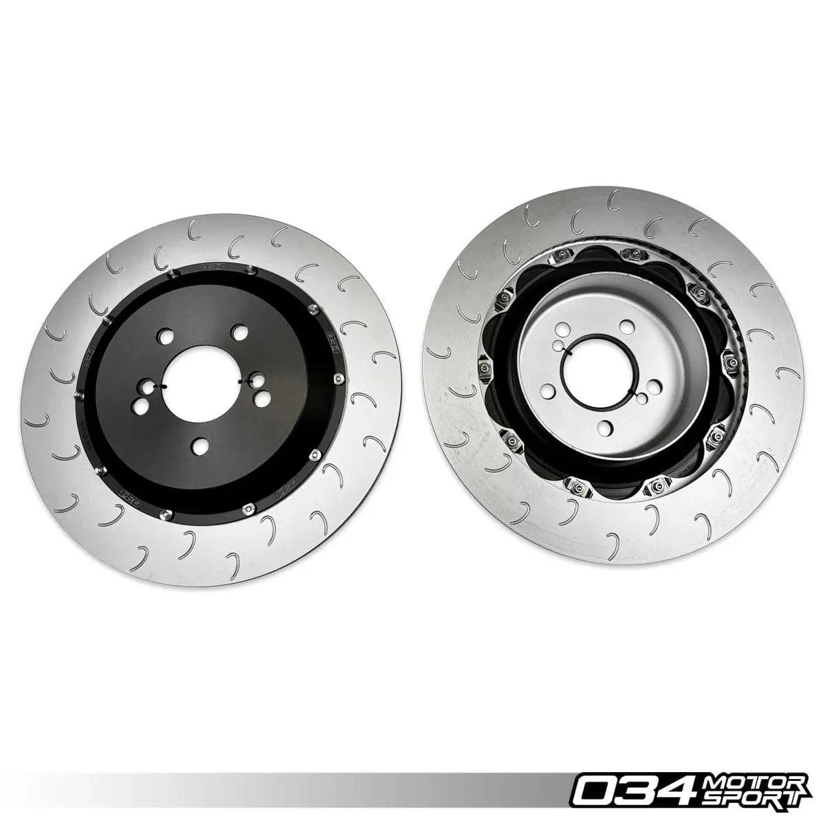034 Motorsport 2-Piece Floating Rear Brake Rotor Upgrade Kit - BMW F8X / M3 / M4 / M2 Competition