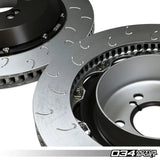 034 Motorsport 2-Piece Floating Rear Brake Rotor Upgrade Kit - BMW F8X / M3 / M4 / M2 Competition