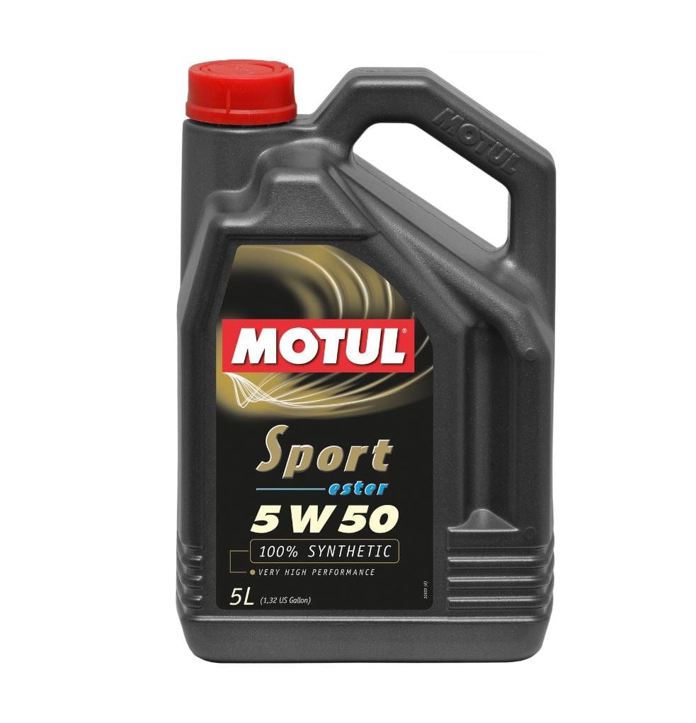 Motul Sport 5W-50 Ester Based Oil (5L)