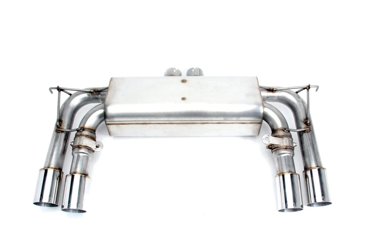 Dinan Free Flow Axle-Back Exhaust (Polished Tips) - 2015-2019 BMW X5M/X6M