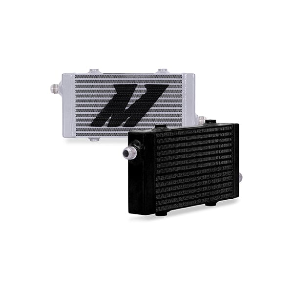 Mishimoto Universal Cross Flow Bar and Plate Oil Cooler, Small, Black