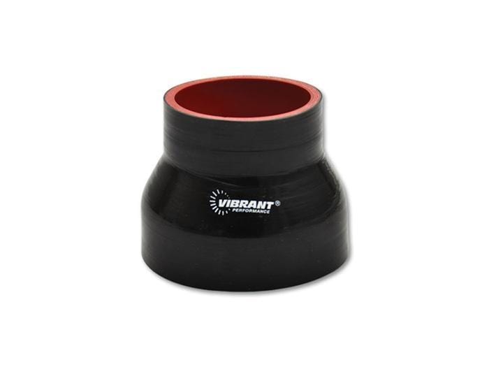 Vibrant 4 Ply Reinforced Silicone Transition Connector - 3.25"-3.5"