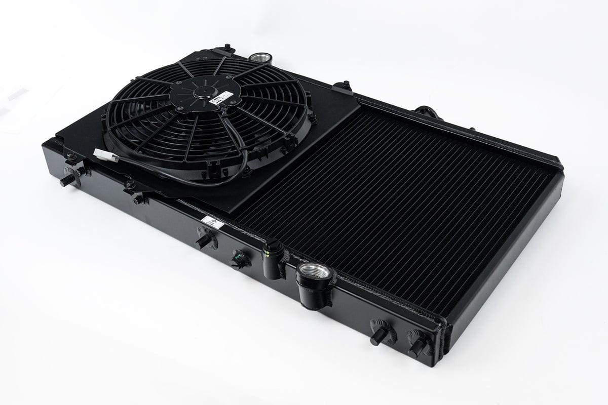 CSF Performance K-Swap 92-00 Honda Civic / 94-01 Acura Integra All-Aluminum Radiator - Black