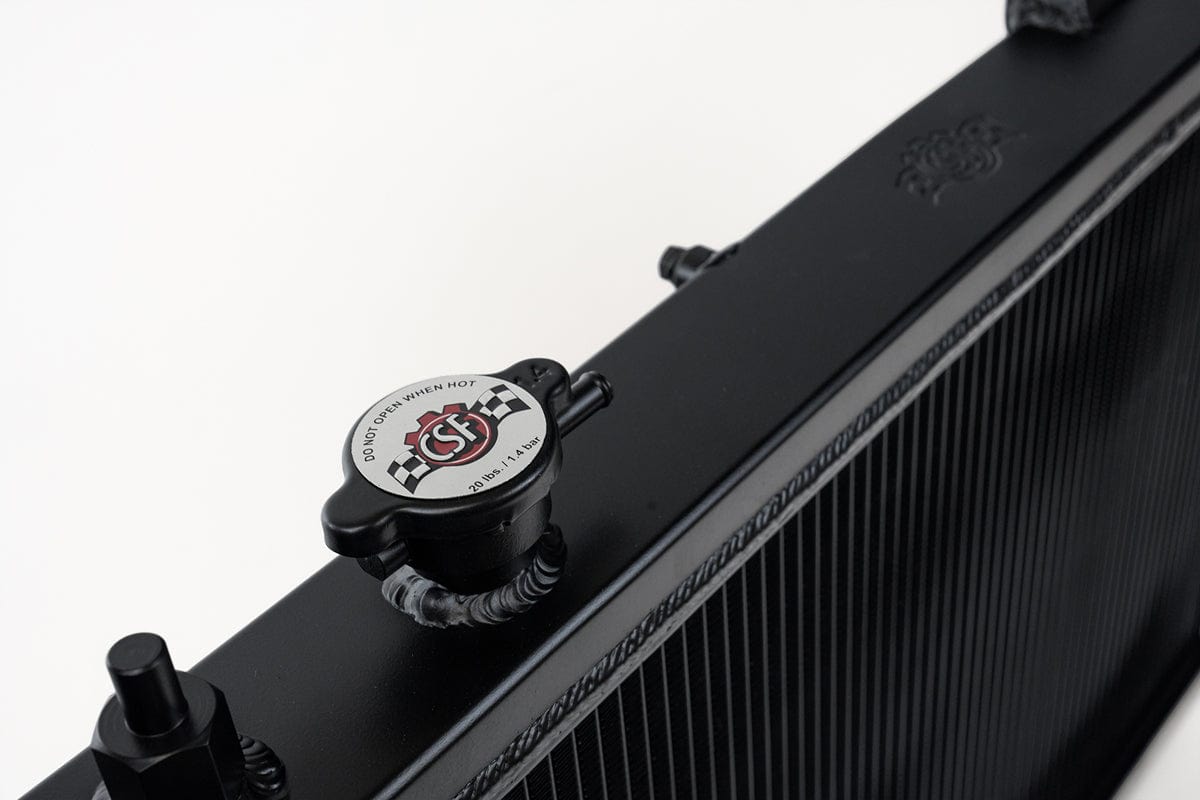 CSF Performance K-Swap 92-00 Honda Civic / 94-01 Acura Integra All-Aluminum Radiator - Black