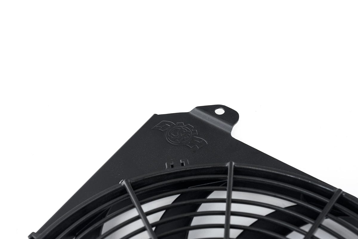 CSF Performance 92-00 Civic All-Aluminum Fan Shroud w/ 12-inch SPAL Fan - Black